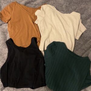 Women's Assorted Color Tops Set